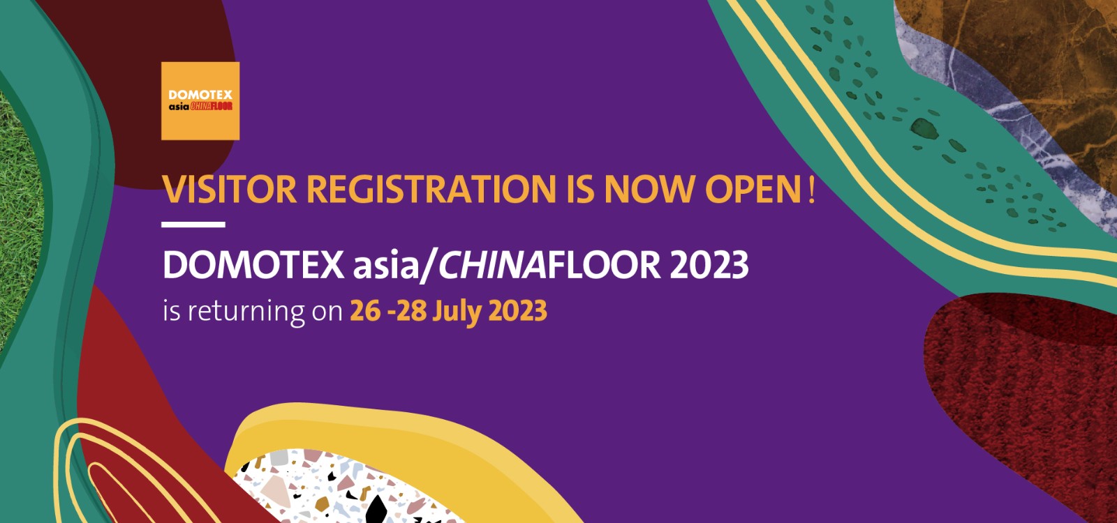 Visitor Registration at DOMOTEXasia/CHINAFLOOR 2023 is Now Open