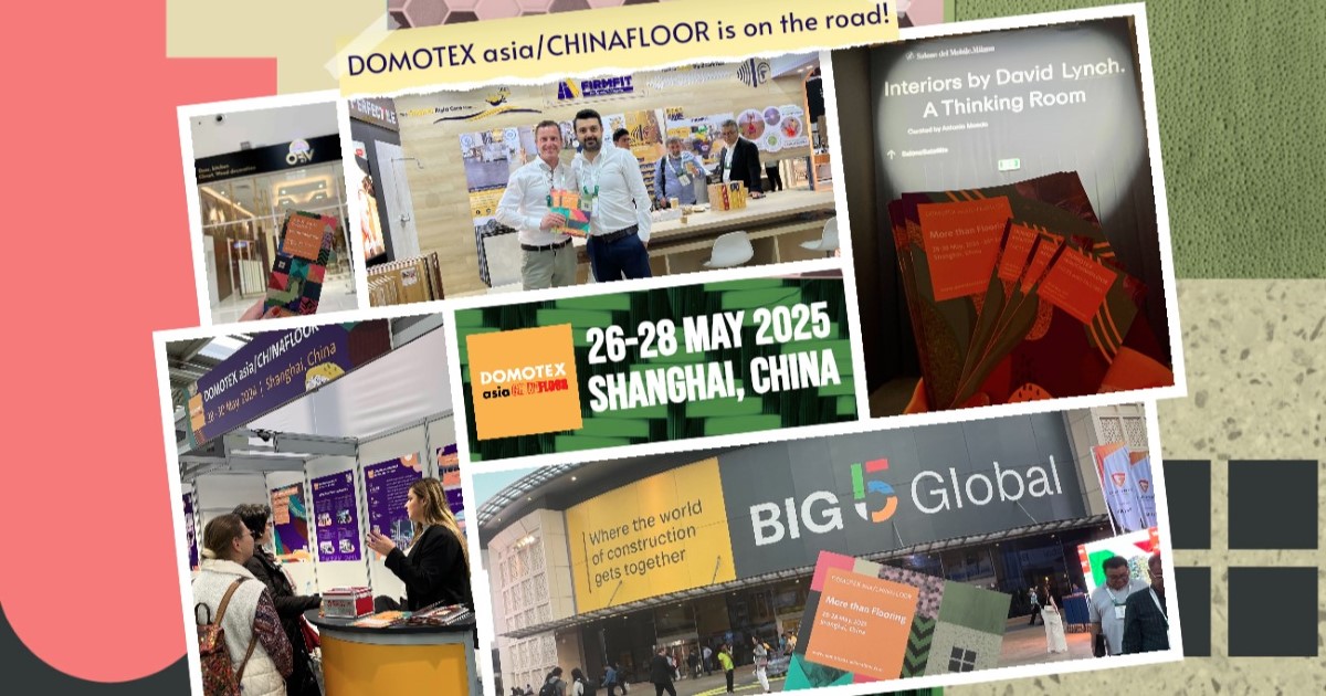 DOMOTEX asia/CHINAFLOOR 2025 gears up for an international showcase of the latest innovations in the flooring industry